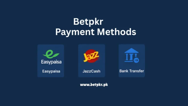 Betpkr payment methods